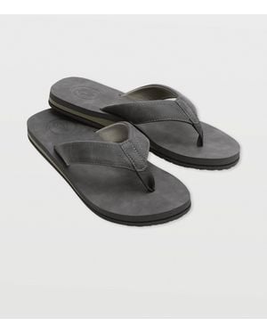 Volcom Victor Sandals Lx Sandals - Gray