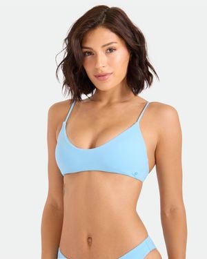 Volcom Simply Seamless Bralette - Blue