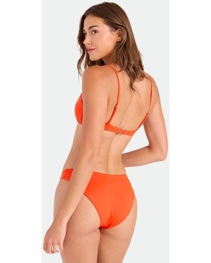 Volcom Simply Seamless Bralette - Orange