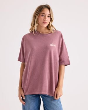 Volcom Off The Grid Bad Tee - Purple