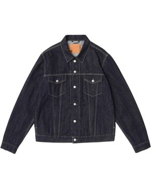 Vowels US Shop Classic Trucker Jacket - Blue