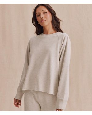Splendid Winslow Raglan Top - Natural