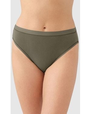 Wacoal Understated Cotton Hi-Cut - Green