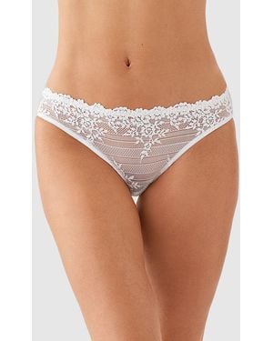 Wacoal Embrace Lace Bikini - White