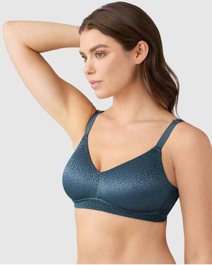 Wacoal Back Appeal Wire Free Bra - Blue