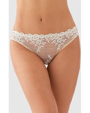 Wacoal Embrace Lace Bikini - Brown