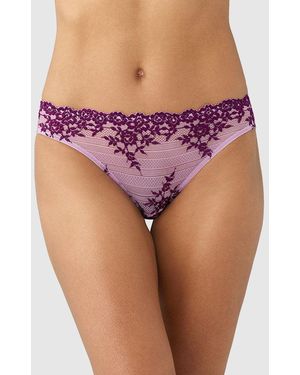 Wacoal Embrace Lace Bikini - Purple