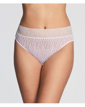 Wacoal High Bar Hi Cut - Pink