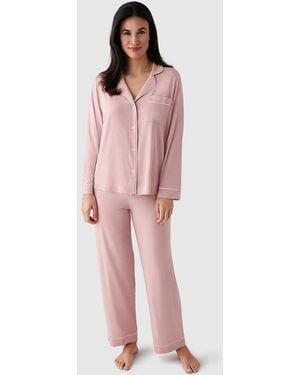 Wacoal Lease To Lounge Pajama Set - Pink