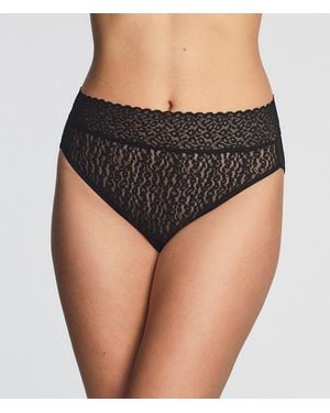 Wacoal High Bar Hi Cut - Black