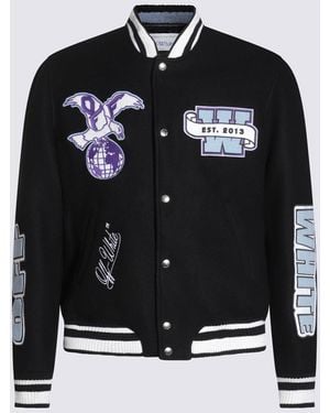 Off-White c/o Virgil Abloh Jackets Blacks And Greys