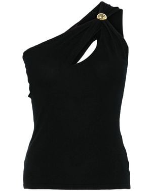 FEDERICA TOSI Tank Top With Cut-Out Detail - Black
