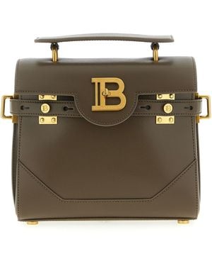 Balmain B-Buzz 23 Hand Bags - Brown