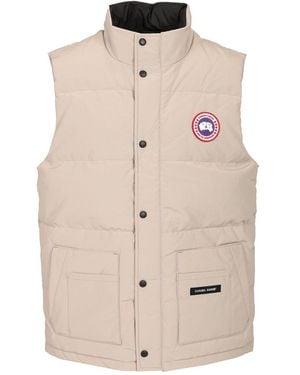 Canada Goose The Garson Sleeveless Jacket Jackets Grey - Natural