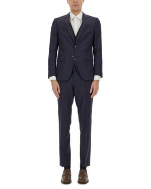 BOSS Singlebreasted Dress - Blue