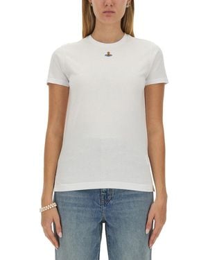 Vivienne Westwood "orb Peru" T-shirt - White