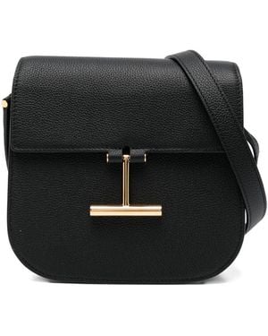 Tom Ford Tara Mini Leather Crossbody Bag - Black