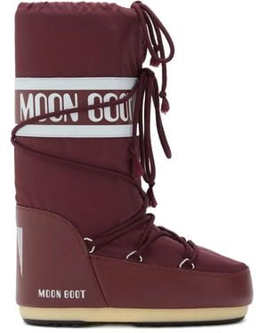 Moon Boot Icon Snow Boots - Red