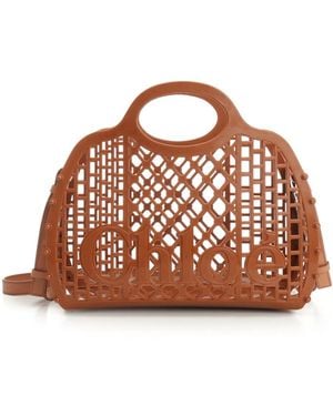 Chloé Chloé Cage Handbags - Brown