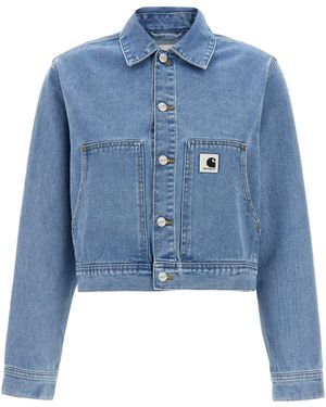 Carhartt Arca Casual Jackets And Parka Light - Blue