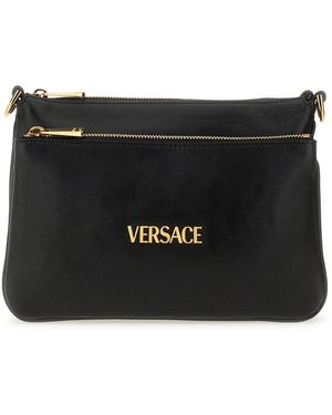 Versace Stylish Shoulder Handbag - Black