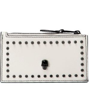 McQueen Portafoglio - Bianco