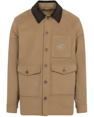Etro Jackets Nude & Neutrals - Brown
