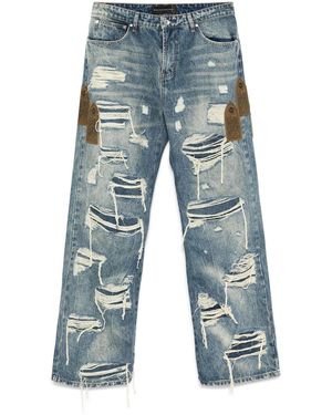 Who Decides War Jeans Cotone-Uomo - Blu