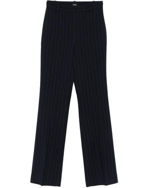 Pinko Pants Blu Bianco - Blue