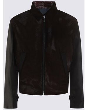 Marni Jackets Blacks And Greys-Uomo - Nero