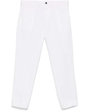 Cellar Door Cambridge Cotton Blend Chinos - White