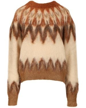 Isabel Marant Natania-gb Knitwear Multicolour - Brown