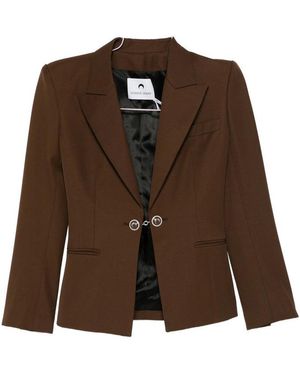 Marine Serre Jackets - Brown