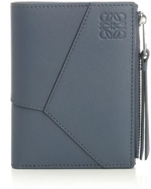 Loewe Puzzle Wallets - Blue