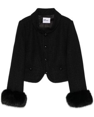 Self-Portrait Outerwears Black