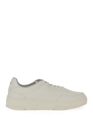 HUGO Trainer With Zigzag Detail - White