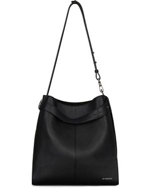 Givenchy Belted Bag Leather Shoulder Bag - Black