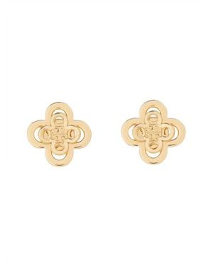 Tory Burch "Kira" Earrings - White