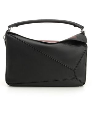 Loewe Puzzle Handbags - Black