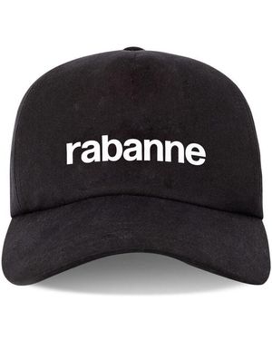 Rabanne Cappelli Cotone-Uomo - Nero