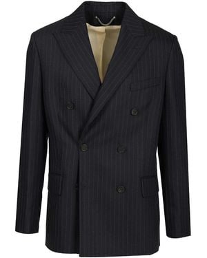 Golden Goose Double-Breasted Dave Blazer - Blue