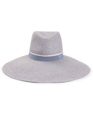 Maison Michel Pastel Brisa Anna Hat-Donna - Grigio