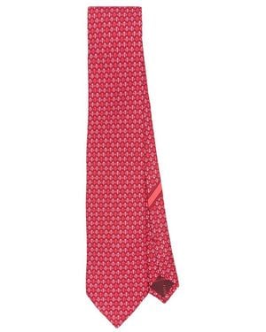 Ferragamo Silk Ties & Papillon - Pink
