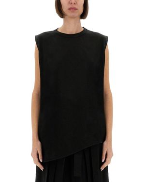 Fabiana Filippi Jersey Top - Black