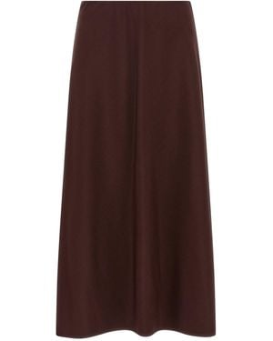 Brunello Cucinelli Flute Skirts Bordeaux - Brown