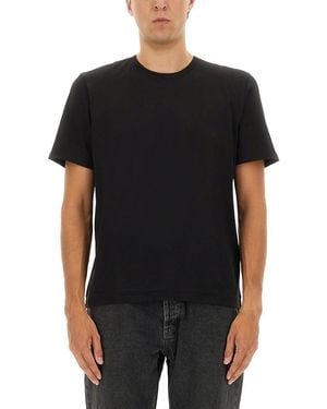 Saint Laurent Cassandre T-Shirt-Uomo - Nero