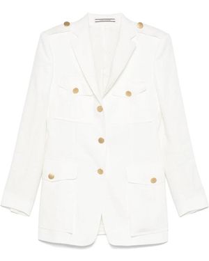 Tagliatore Giacche Lino-Donna - Bianco
