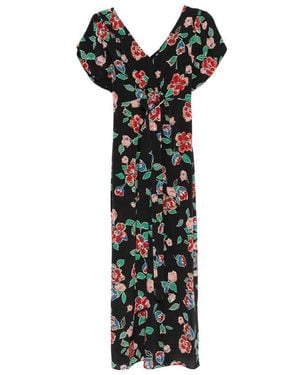 RIXO London Wrap Dresses - Black