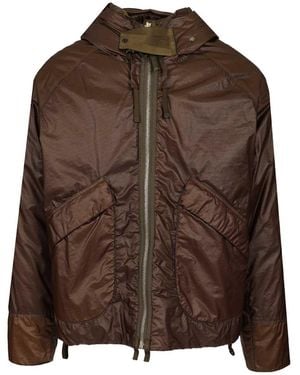 C.P. Company Medium Jacket In Opal Jackets Green - Brown