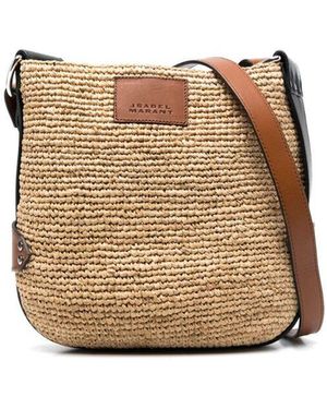 Isabel Marant Borse A Spalla E Tracolla Nylon Poliestere-Donna - Marrone